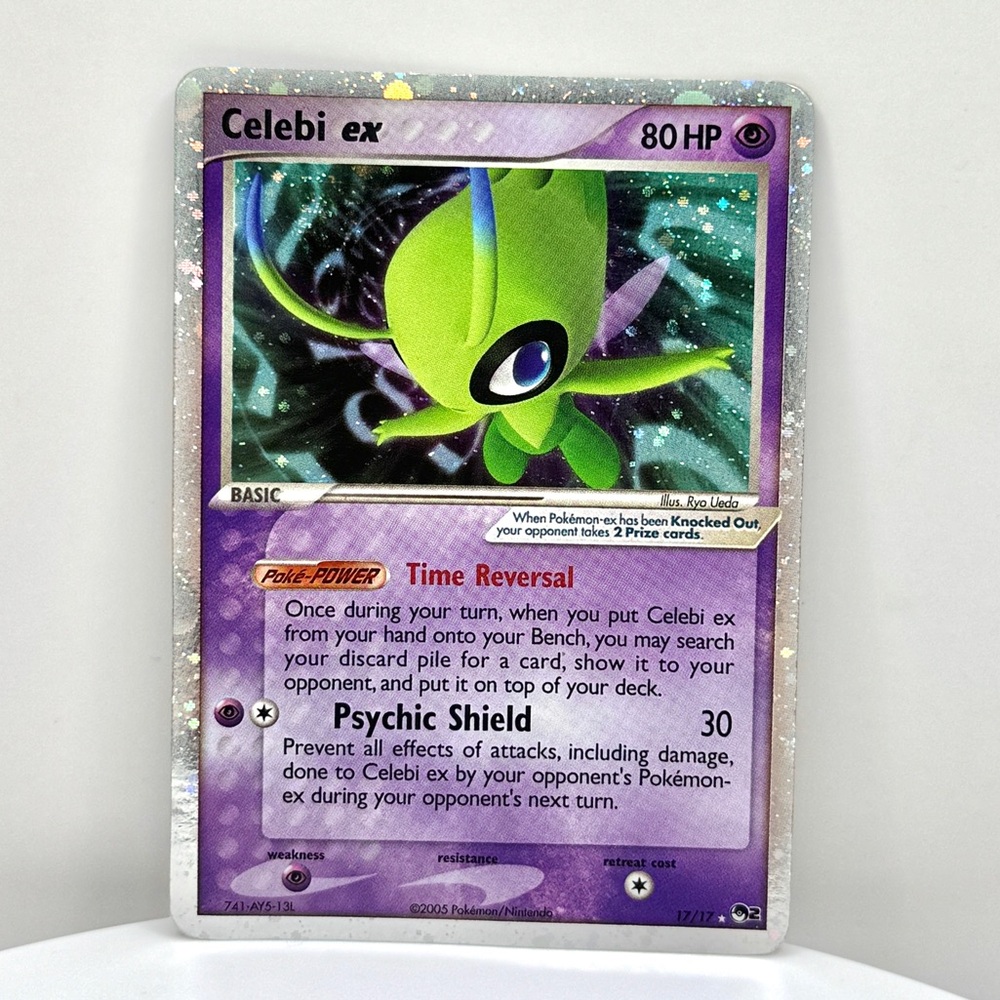 Pokemon ~ Celebi Ex Card